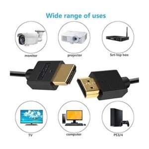 Pasow Cable HDMI ultrafino macho a macho 36 AWG alta_4