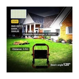 LTE Luz de trabajo LED de 50 W luces de inundación LED