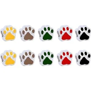 JJG 1 caja de 100 unidades de colores mezclados esmaltados_2