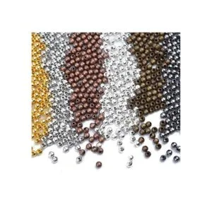 Cuentas espaciadoras de metal de 4.23 oz alrededor de
