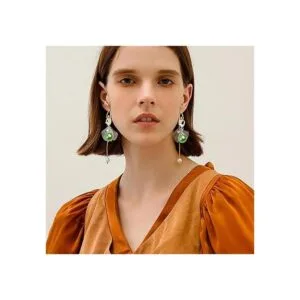 20 colgantes de perlas de colores con cierre de langosta