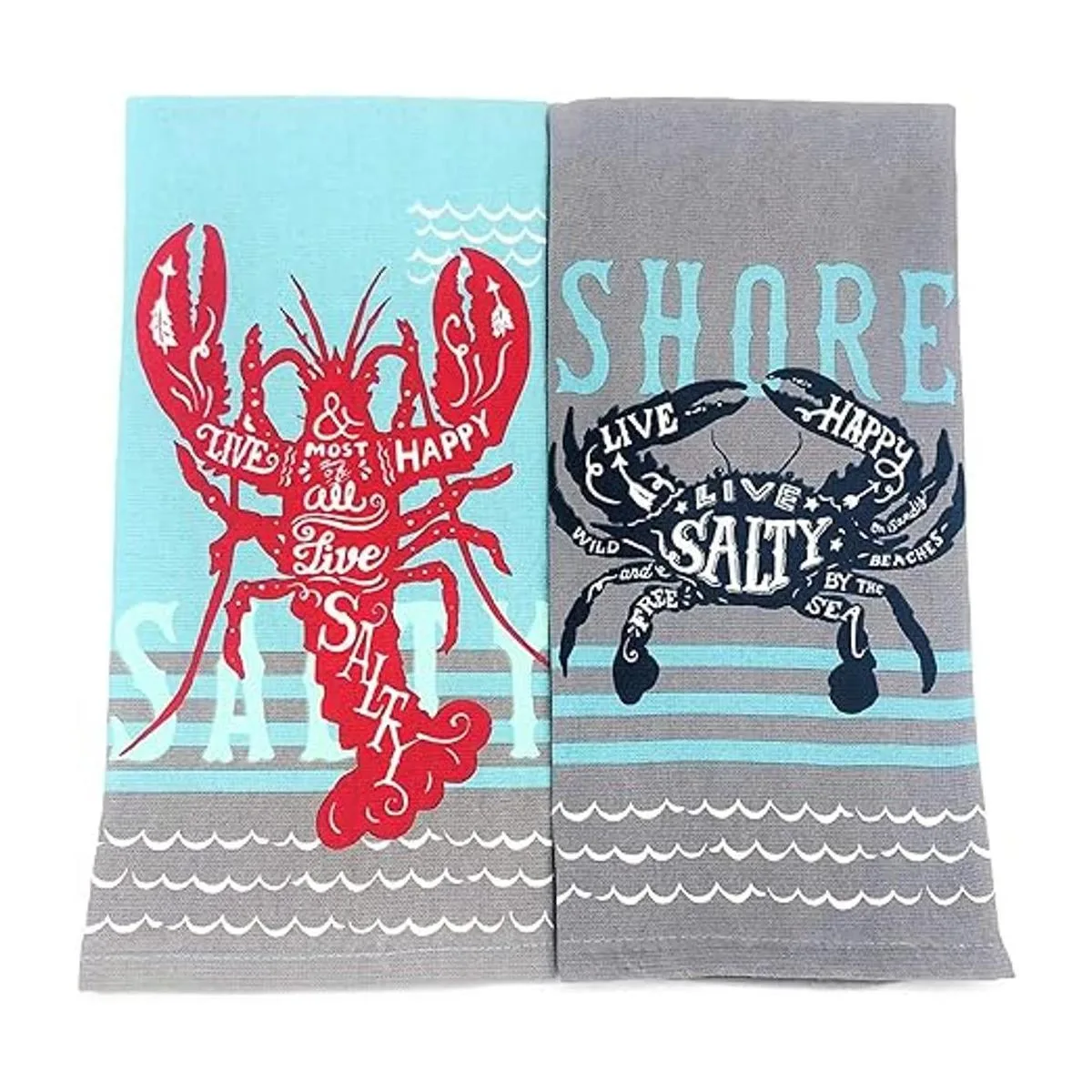 Kay Dee Designs Juego de toallas de cocina con langosta_2