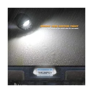 RUXIFEY Luz LED para placa de matrícula con enchufe de_5