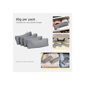 Paquete de 12 bolsas desodorantes de zapatos de carbón_2