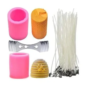 Buytra Moldes de silicona para velas de abeja con 50