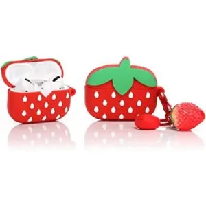 LEWOTE Funda de silicona para Airpods Pro divertida funda_1