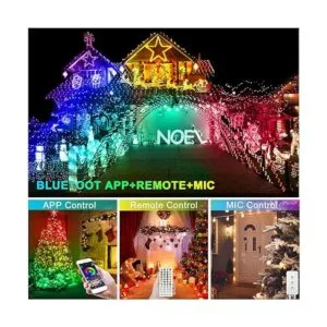 Hedynshine Tira de luces LED inteligentes de 100 ft con_2