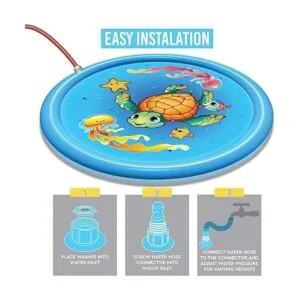 Almohadilla para rociadores para perros bebés y niños de_2