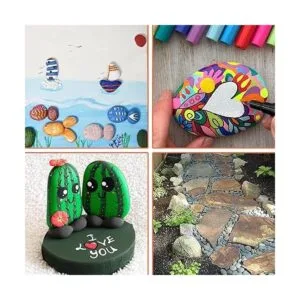 30 rocas de río para pintar pintar rocas a granel rocas