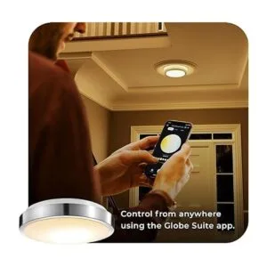 Globe Electric 60839 WiFi Smart Lámpara de techo_2