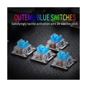 Teclado mecánico retro para juegos EYOOSO teclado_5