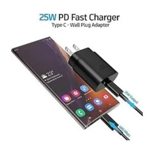 Cargador súper rápido de 25 vatios PD 3.0 USB C tipo C_2