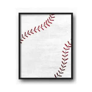 Brooke Vine Sports Boys Room Nursery Wall Decor Art