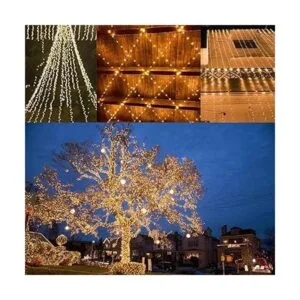 Luces solares Bhclight 2 unidades de 200 ledes 72 pies_3