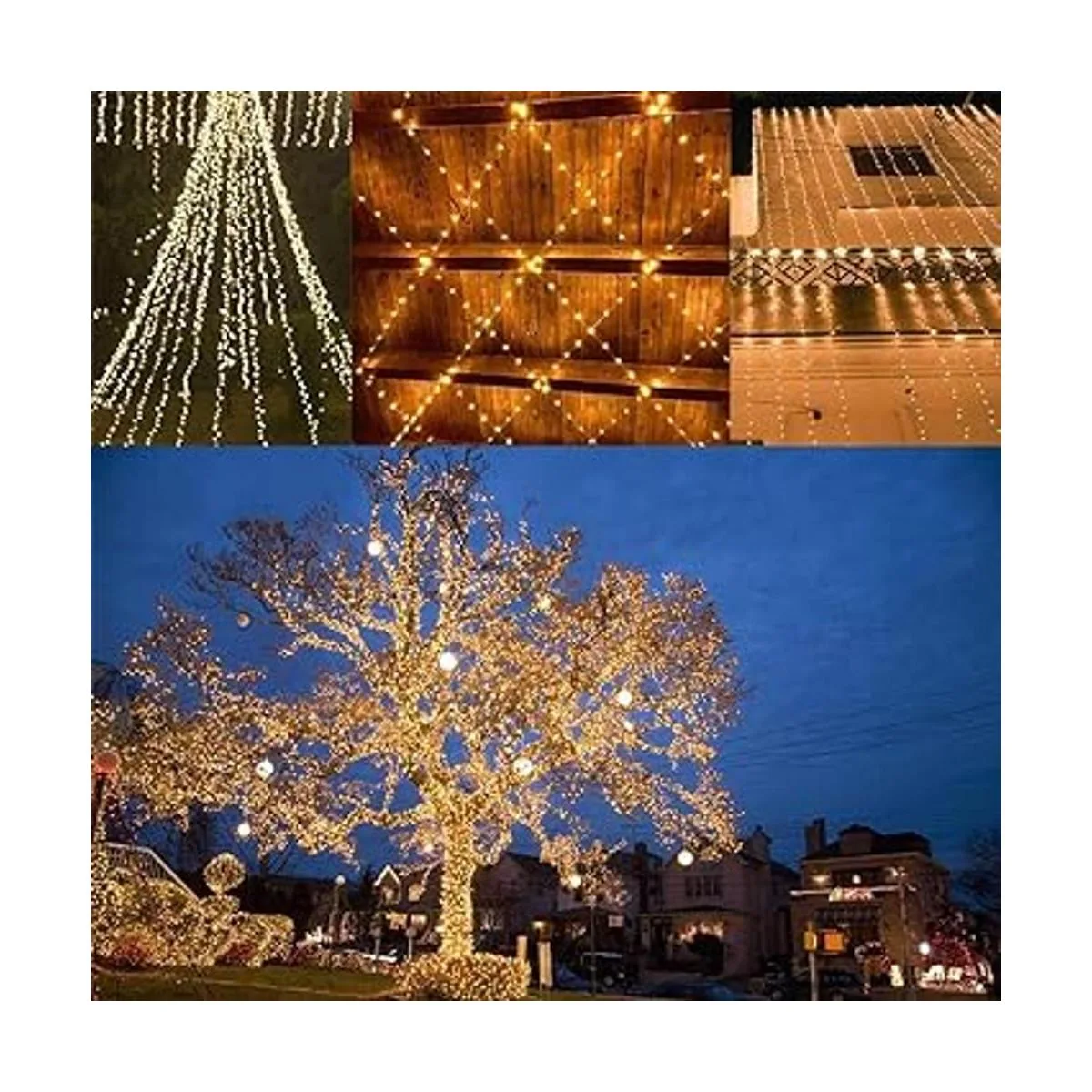 Luces solares Bhclight 2 unidades de 200 ledes 72 pies_3