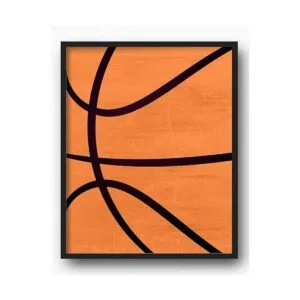 Brooke Vine Sports Boys Room Nursery Wall Decor Art