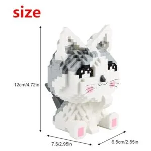 Mini bloques de construcción Larcele de perros ladrillos_2