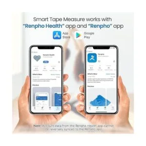 RENPHO Cinta métrica retráctil inteligente con aplicación_3