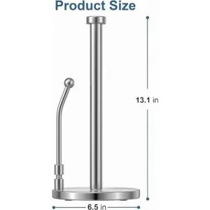 SMARTAKE Soporte de papel para toallas de acero_3