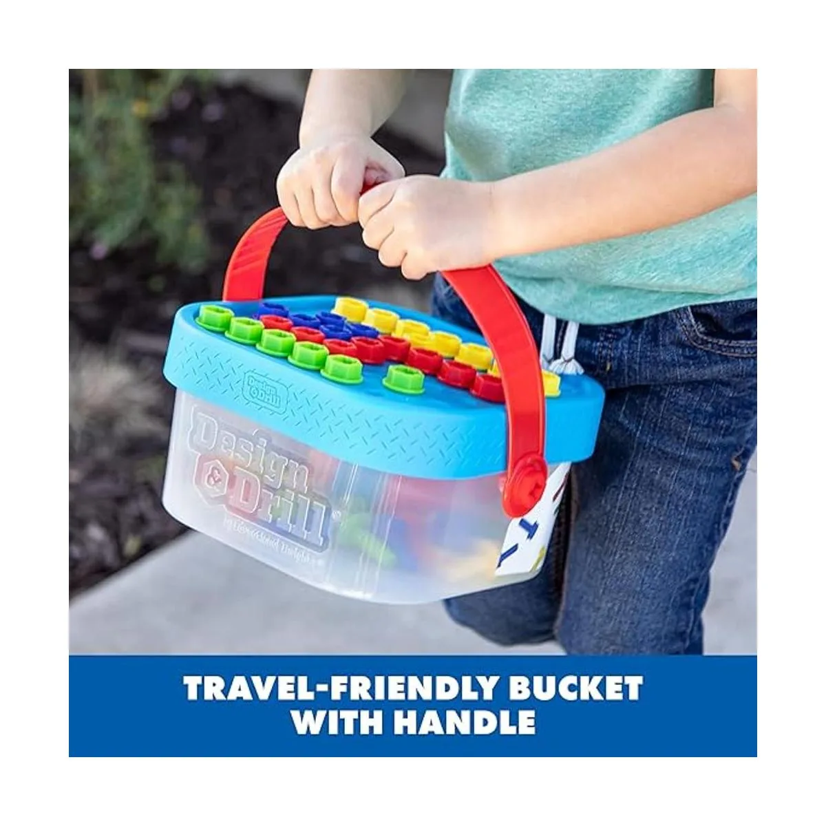 Educational Insights Juego de taladro y cubo portátil_5