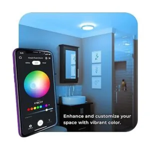 Globe Electric 60839 WiFi Smart Lámpara de techo_3