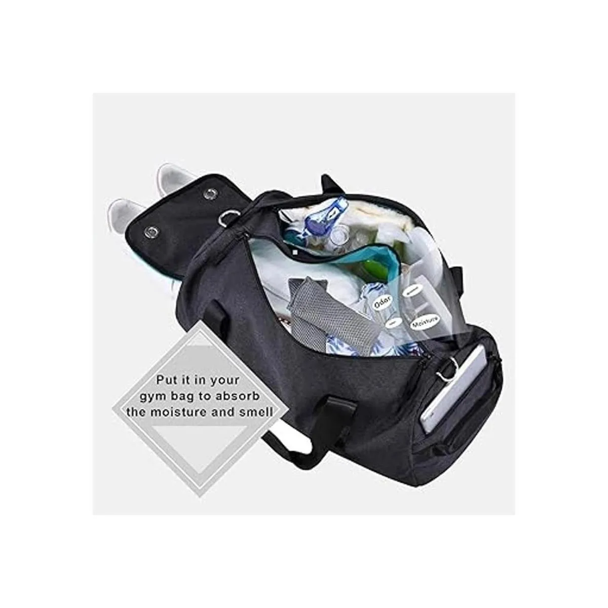 Paquete de 12 bolsas desodorantes de zapatos de carbón_5