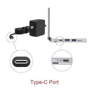Cargador USB C de 45 W para Google Pixelbook go adaptador_3