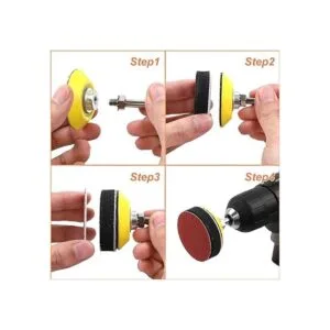 HongWay Kit de 300 discos de lijado de 2 pulgadas para