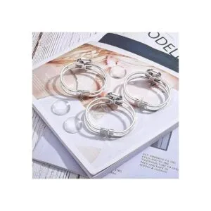 SUNNYCLUE 4 piezas de bandeja de bisel de 1 pulgada