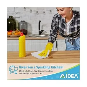 AIDEA Paño de limpieza de microfibra sin bordes paño