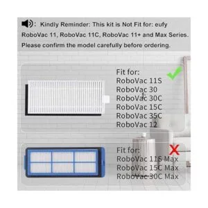 Kit de piezas de repuesto para Eufy RoboVac 11S RoboVac_2