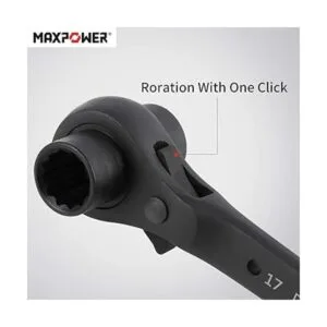 MAXPOWER Juego de 2 piezas de trinquete Spud de 34