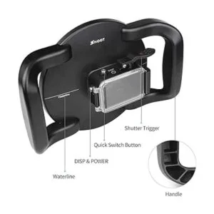 Disparar domo puerto para cámara de acción DJI OSMO_3