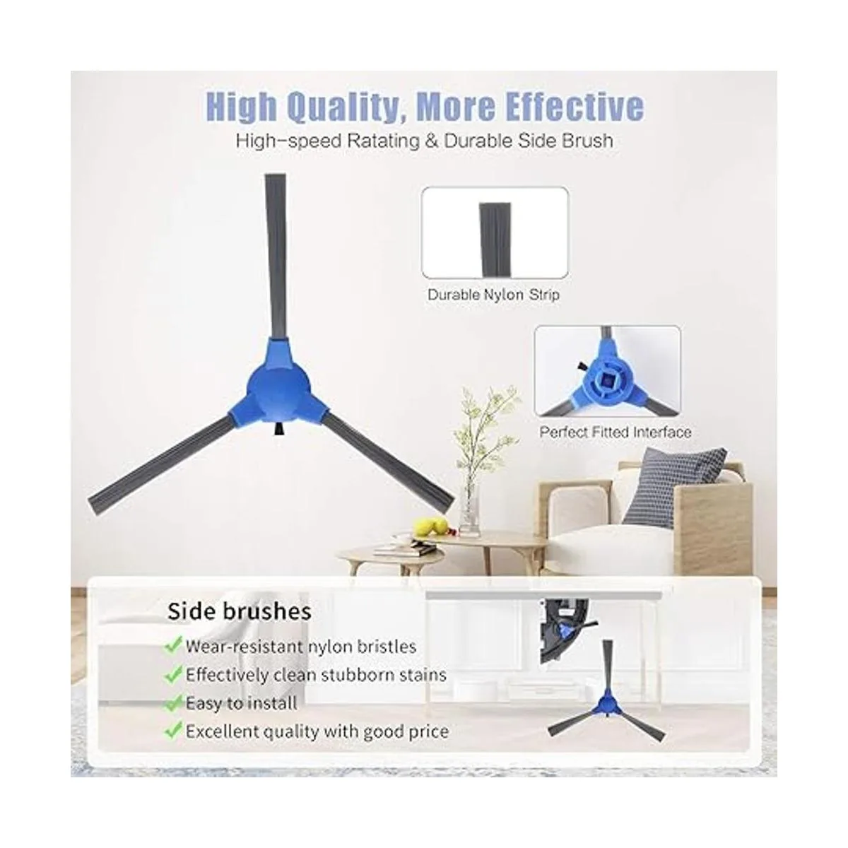 Kit de piezas de repuesto para Eufy RoboVac 11S RoboVac_4