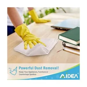 AIDEA Paño de limpieza de microfibra sin bordes paño