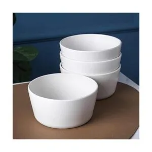 Stone Lain Juego de vajilla de cerámica Blanco Snow_5