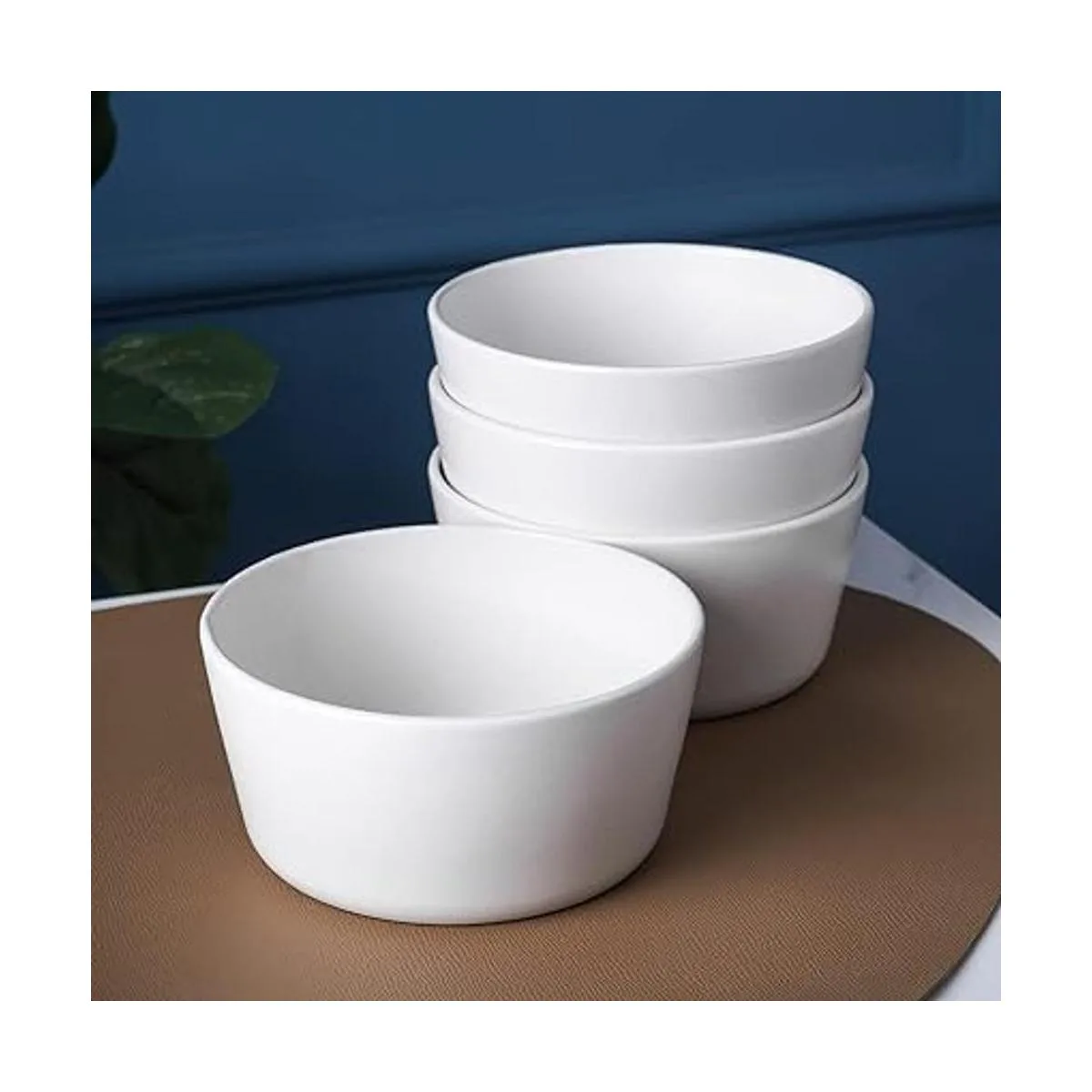 Stone Lain Juego de vajilla de cerámica Blanco Snow_5