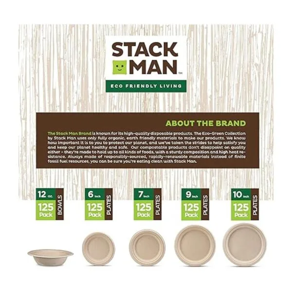 Stack Man BG60HT1K Recipientes de comida 100