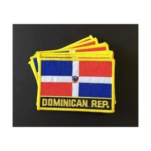 Parches de calidad para planchar con bandera de República