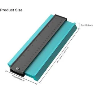 Medidor de contorno de 10.0 in para hombre duplicador de