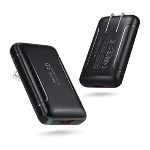 Cargador de pared USB paquete de 2 unidades de 18 W3 A