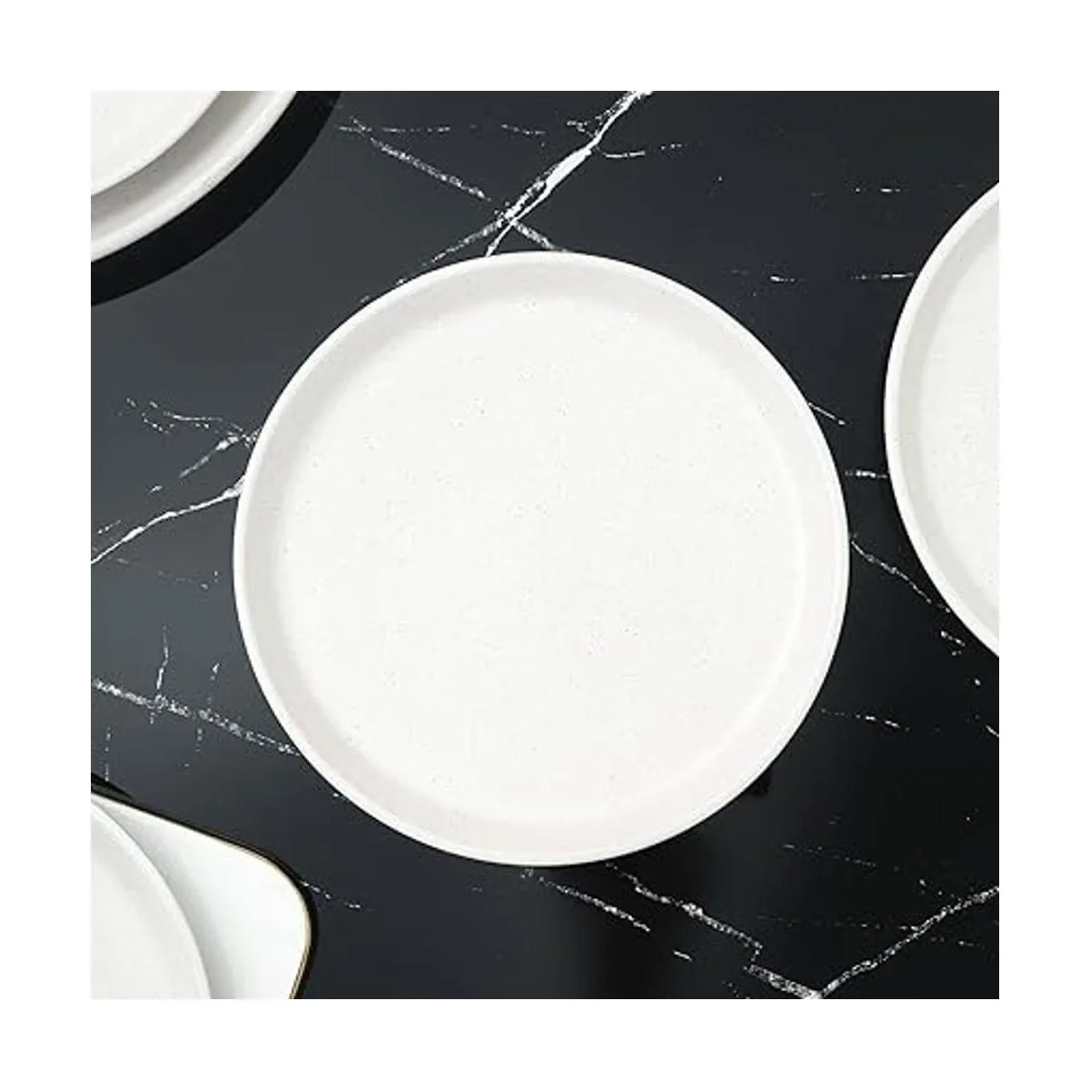 Stone Lain Juego de vajilla de cerámica Blanco Snow_4
