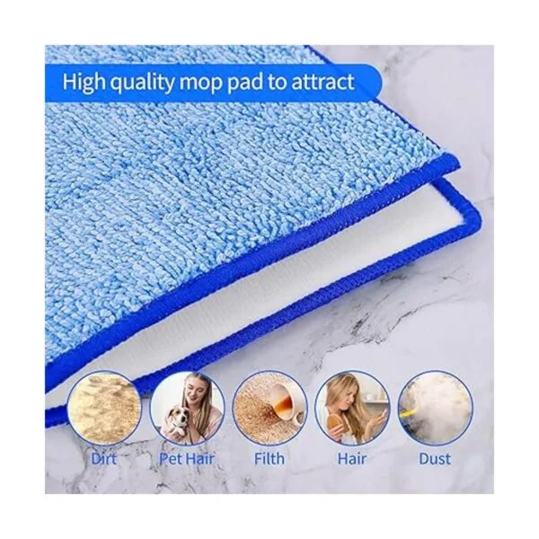 KEEPOW Almohadillas reutilizables para fregona compatibles_3