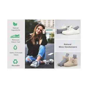 Paquete de 12 bolsas desodorantes de zapatos de carbón_6