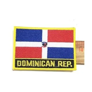 Parches de calidad para planchar con bandera de República