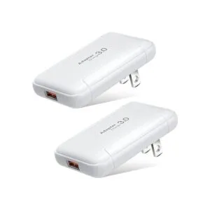 Costyle Cargador de pared USB plano delgado paquete de 2_1