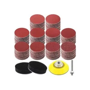 HongWay Kit de 300 discos de lijado de 2 pulgadas para