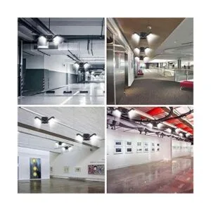 Luz LED de garaje 6000 lúmenes 6500 K luz diurna de 60_6