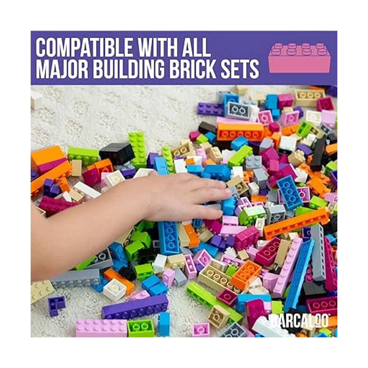 Barcaloo Juego de ladrillos de construcción de 1000_4