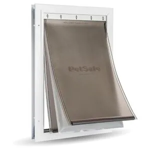 PetSafe Puerta de aluminio para mascotas más eficiente en